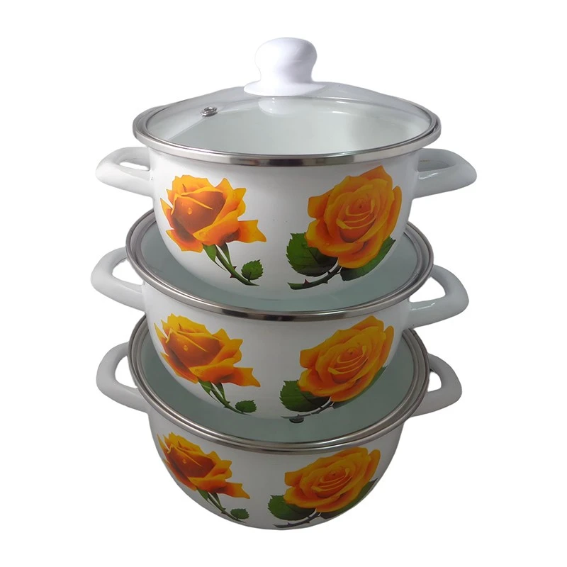 Enamel Casserole Set factory